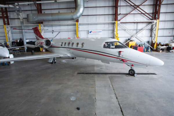 Learjet 40XR Hanger