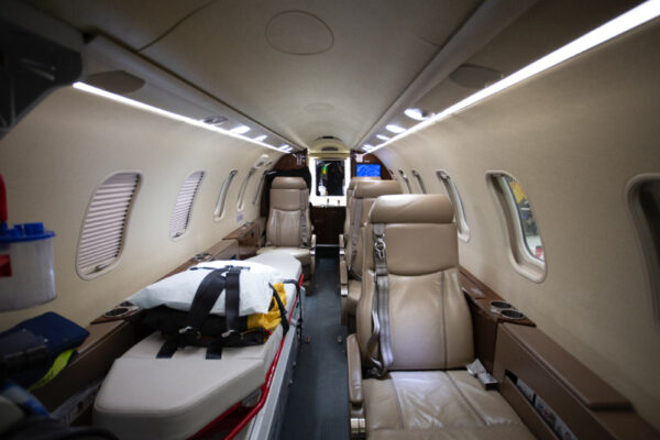 Learjet 40XR Interior